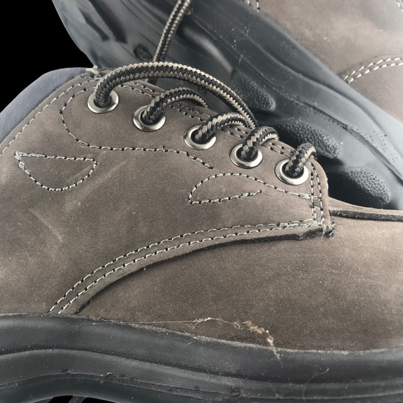 Steel Toe Nubuck Leather Safety Work Shoes For Women Size 8 CSA Certified - Picture 8 of 9